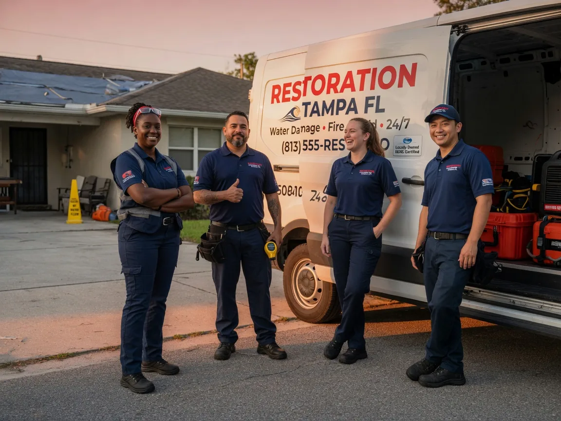 Water Damage Restoration company in Newcastle, TX